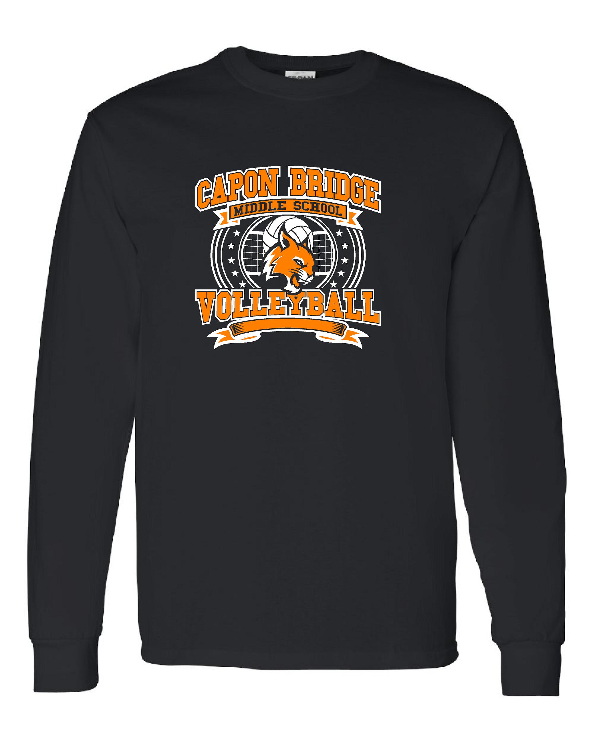 Capon Bridge Volleyball Long Sleeve T-Shirt