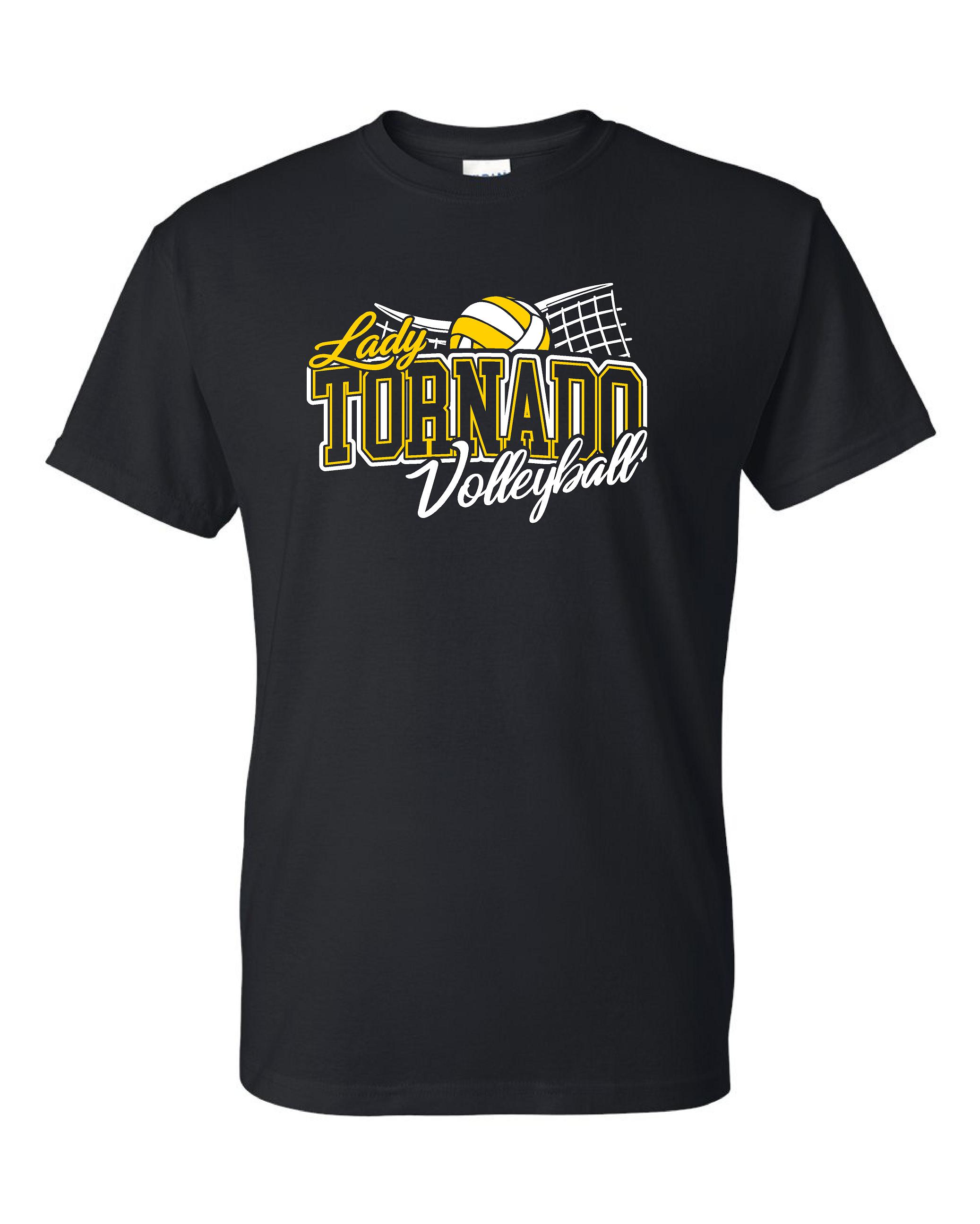 Lady Tornado Volleyball T-Shirt
